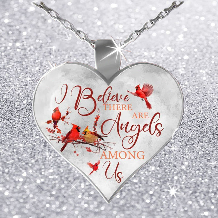 I Believe There Are Angels Necklace