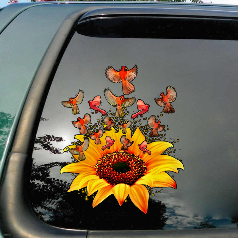 Memorial Cardinal Sticker