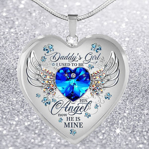 Daddy's Girl Heart Necklace