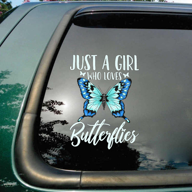 Memorial Butterfly Sticker