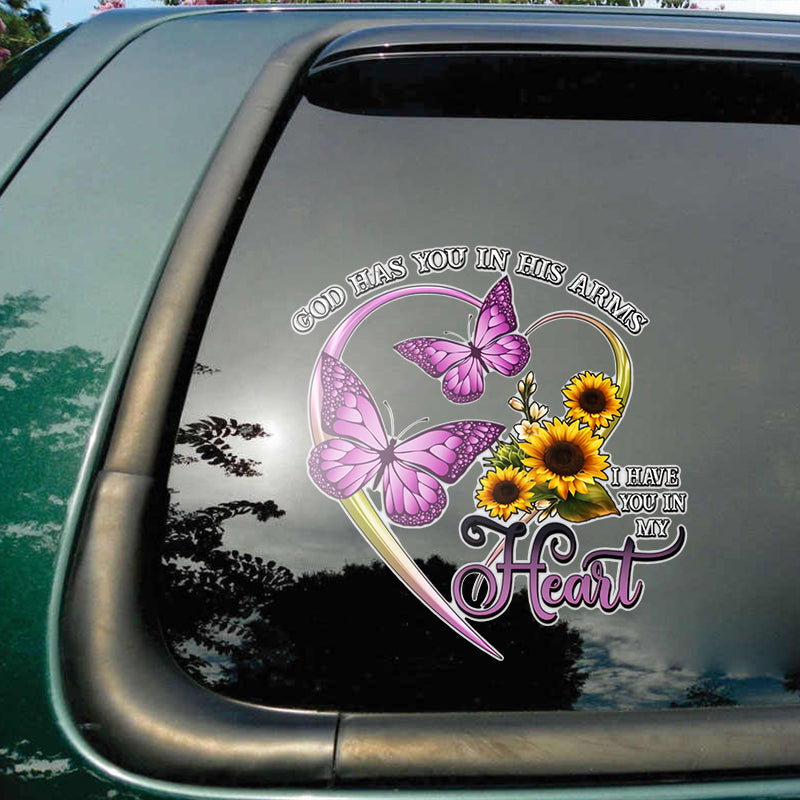 Memorial Butterfly Sticker