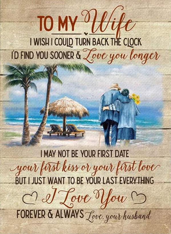 I LOVE YOU - LOVELY GIFT FOR WIFE Personalized Poster