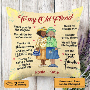 To my old friend – Personalized Premium Pillow Case
