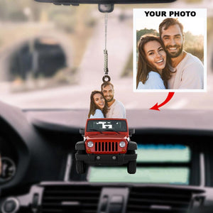 Personalized Car Hanging Ornament - Gift For Couple - We Got This