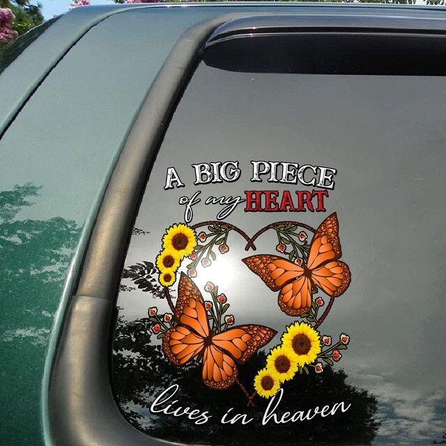 Memorial Butterfly Sticker