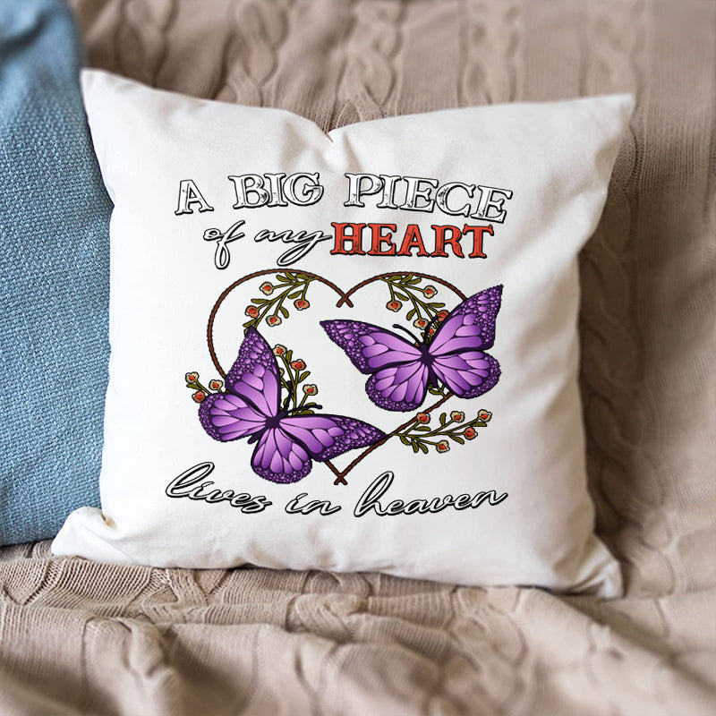 Memorial Butterfly Pillow Case