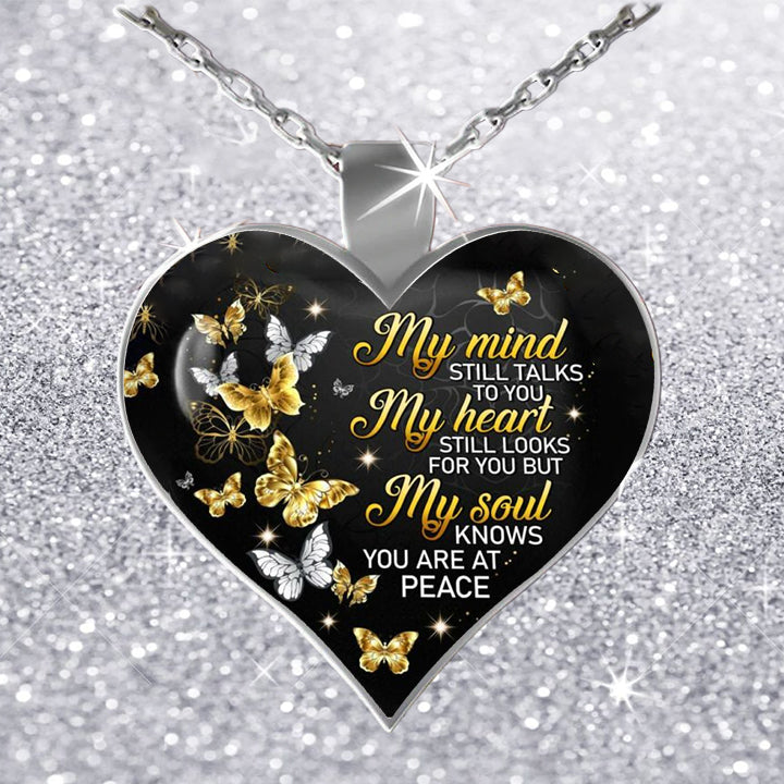 My Mind Still Talks To You Necklace