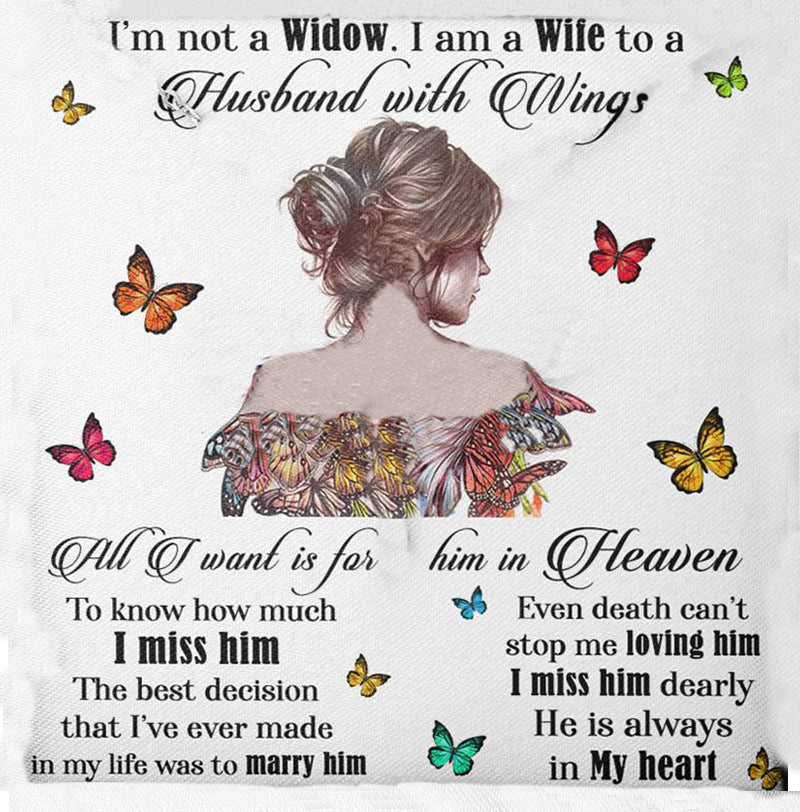 I'm Not A Widow Dragonfly Necklace