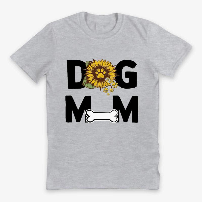 Personalized T-shirt - Sunflower Dog Mom