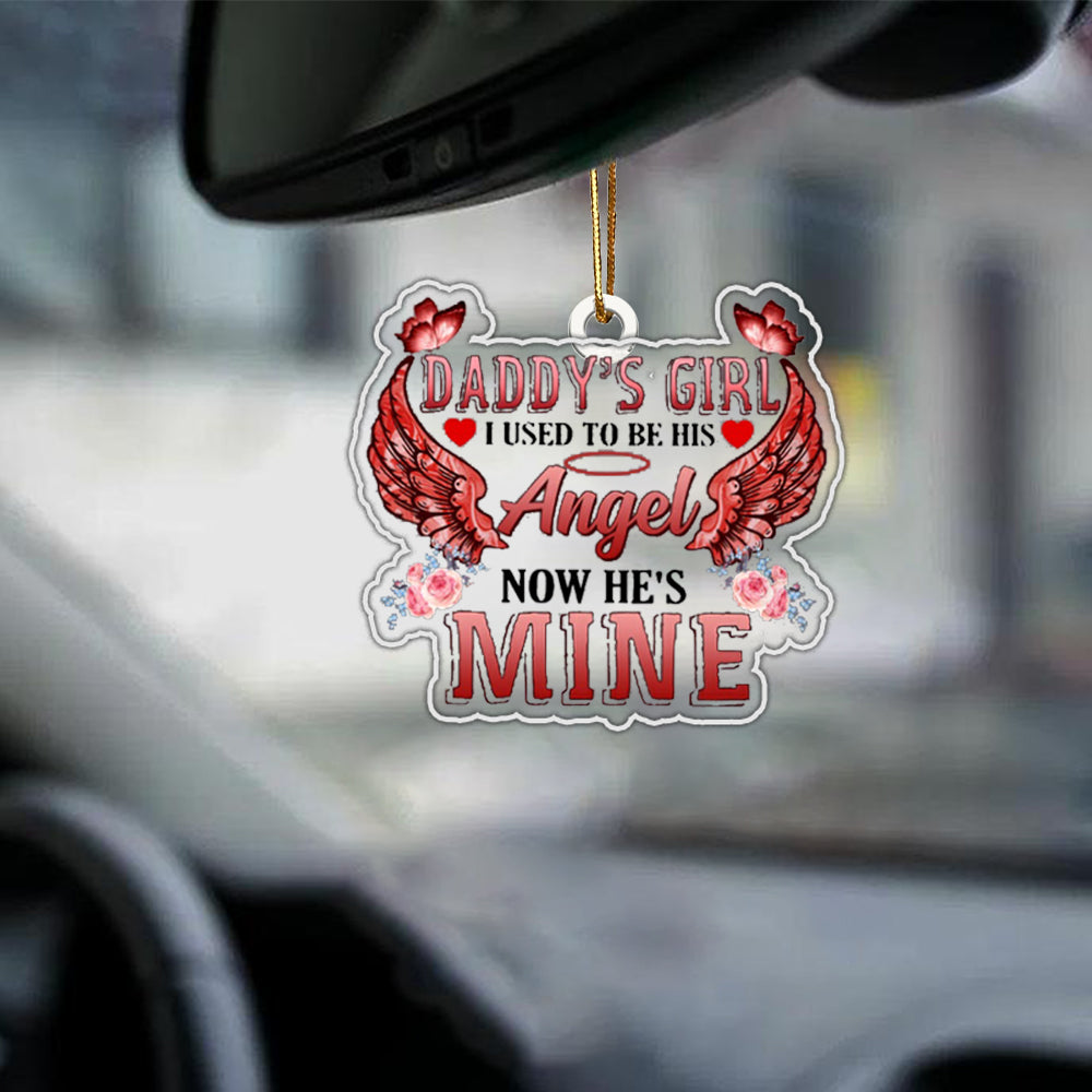 Memorial Butterfly Car Ornament