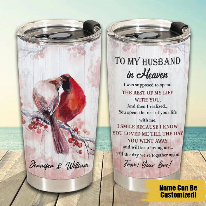 Memorial Till The Day You Went Away Personalized Tumbler