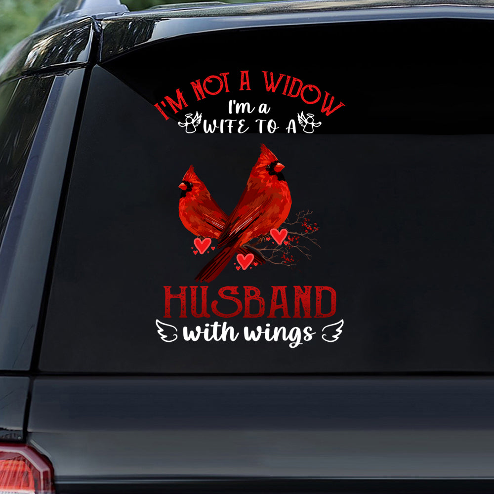 I'm Not A Widow Memorial Sticker