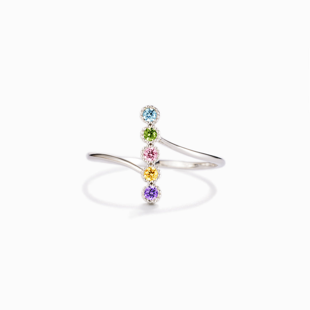 Personalized Birthstones Ring