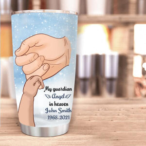 Daddy's Girl I Used To Be His Angel Personalized Tumbler