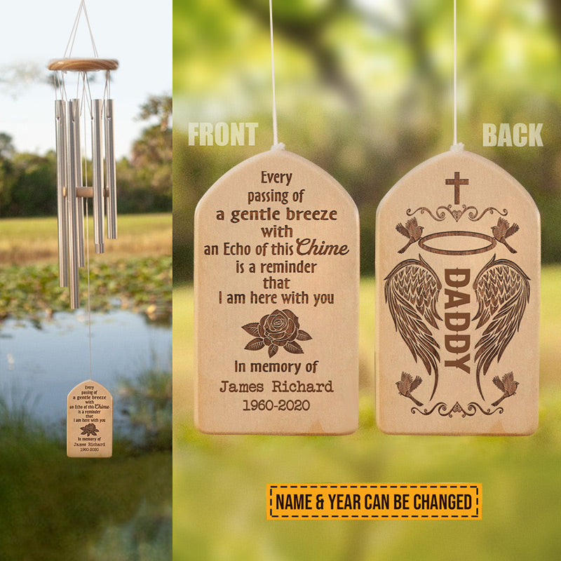 "In Memory Of Someone"-Personalized Wind Chime