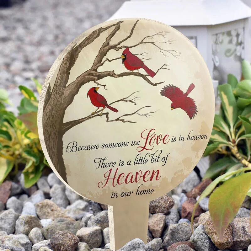 Someone We Love Is In Heaven-Acrylic Plaque Stake