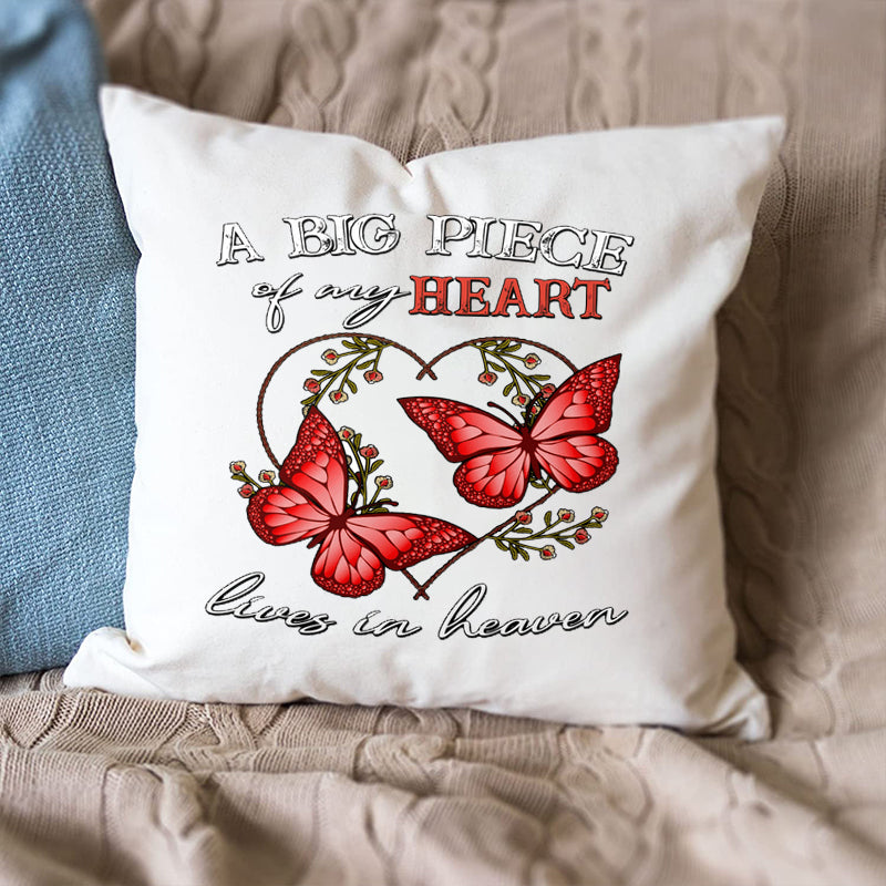 Memorial Butterfly Pillow Case