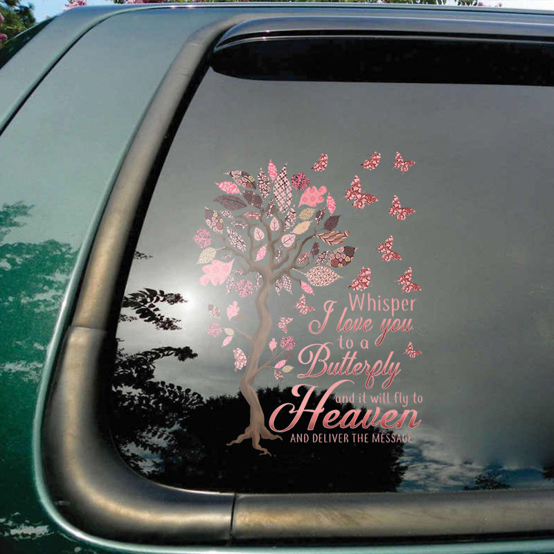 Memorial Butterfly Sticker