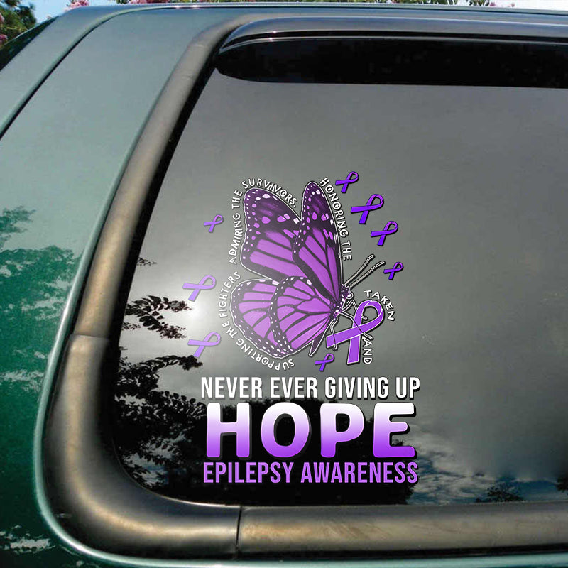 Memorial Butterfly Sticker