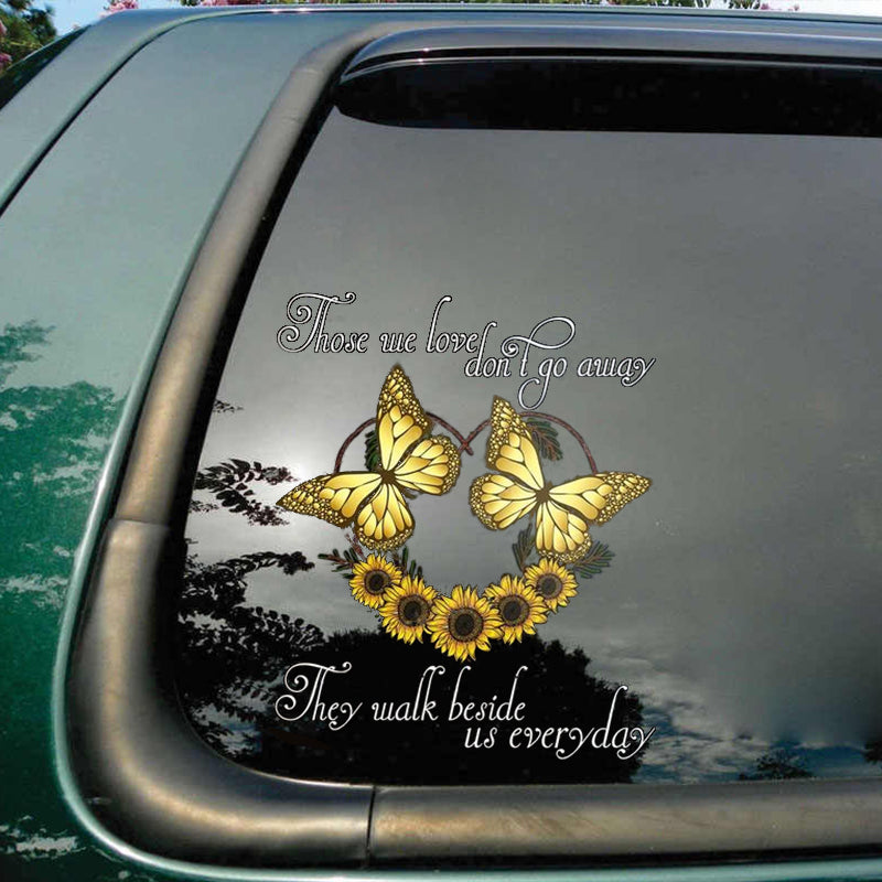 Memorial Butterfly Sticker