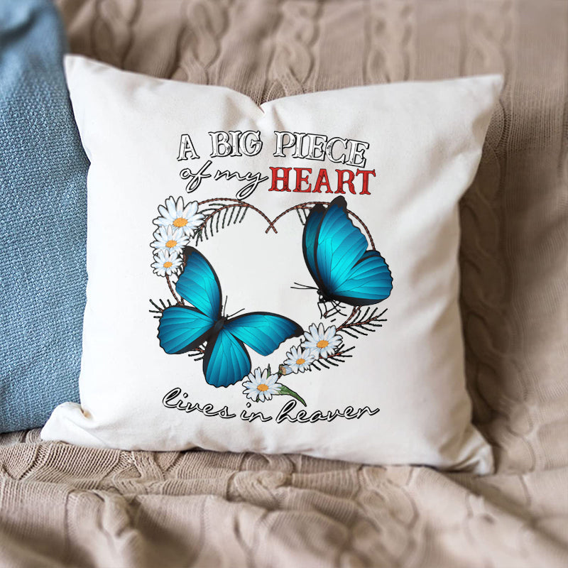 Memorial Butterfly Pillow Case
