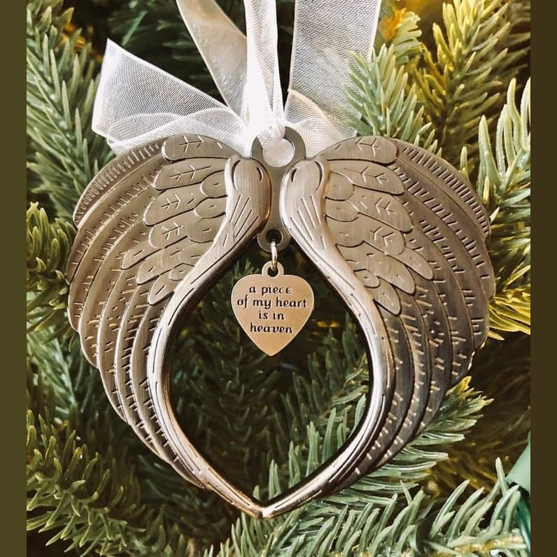Memorial Angel Wings Ornament