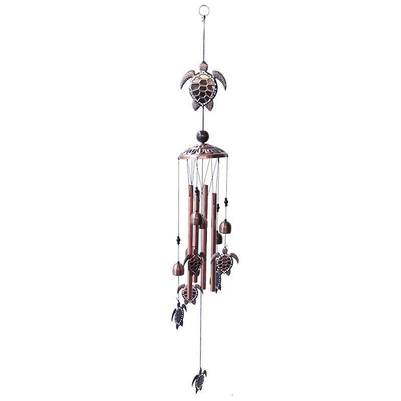 Retro Copper Lovely Animal Wind Chime