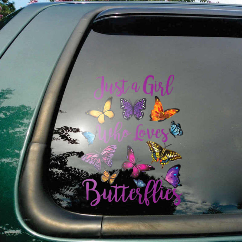Memorial Butterfly Sticker