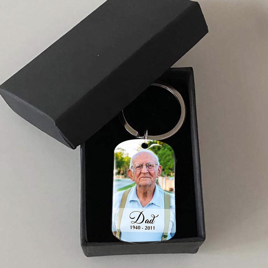 Missing You I Think About You Personalized Keychain