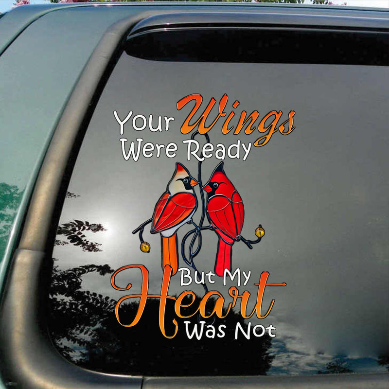 Memorial Cardinal Sticker