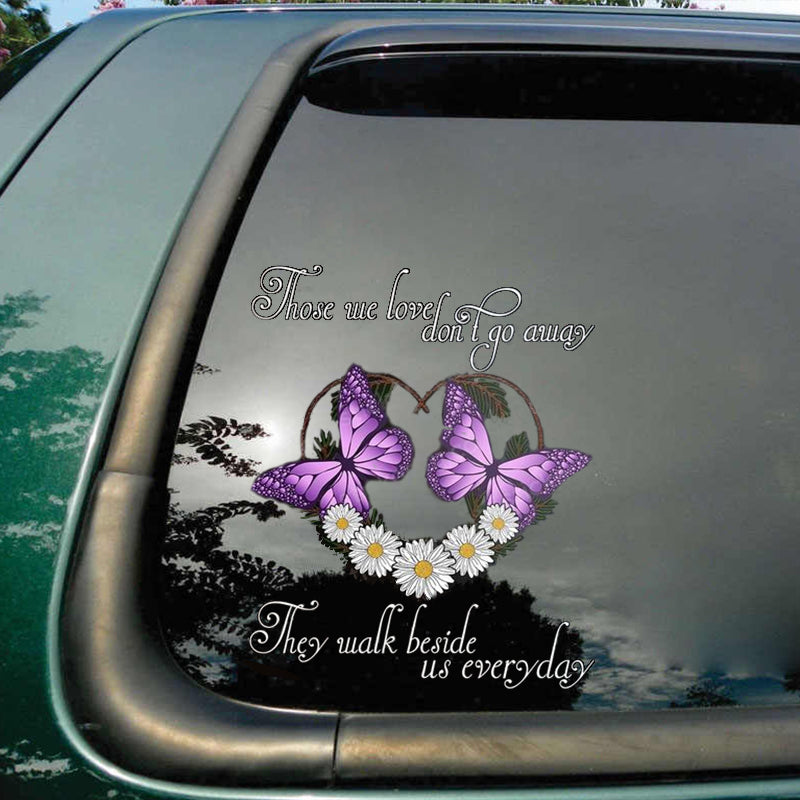 Memorial Butterfly Sticker