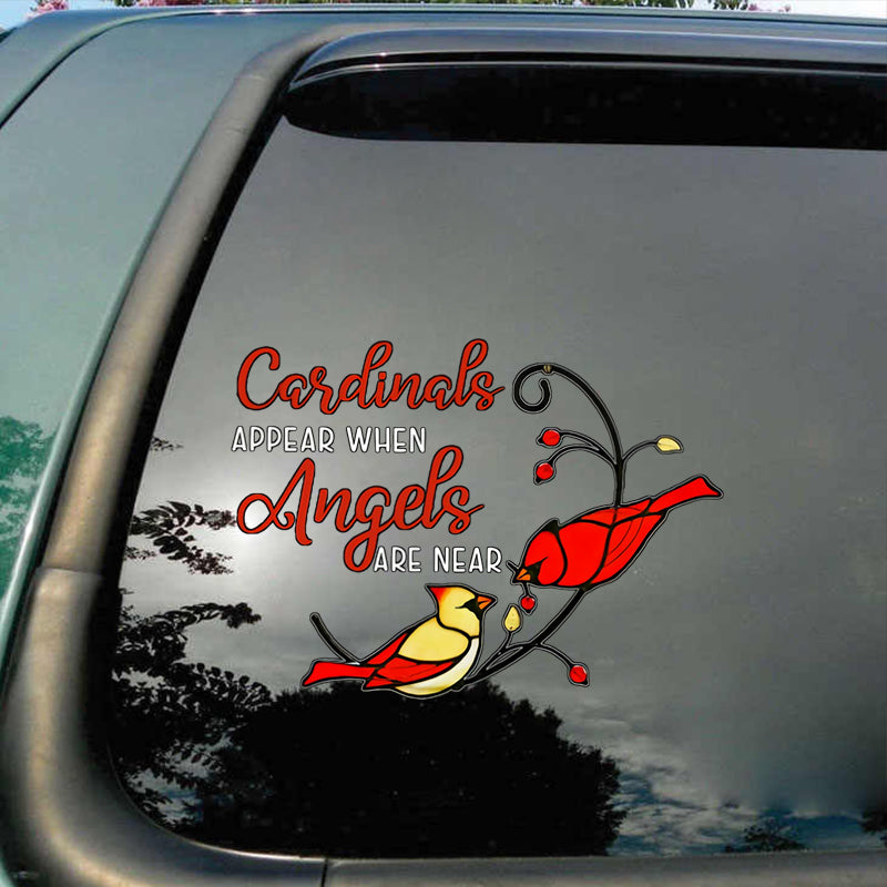 Memorial Cardinal Sticker