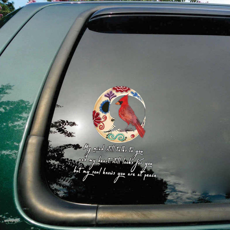 Memorial Cardinal Decal