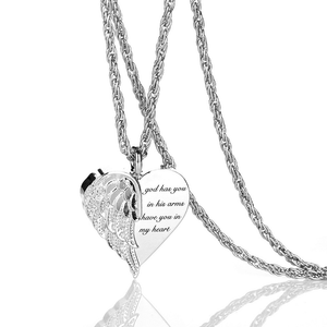 Heart Ashes Storage Necklace