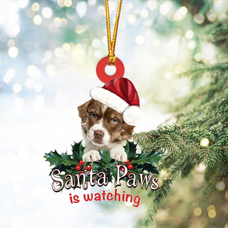 Australian Shepherd Christmas Car Ornament