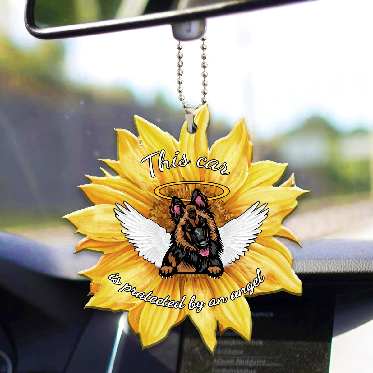 Belgian Shepherd1 Car Ornament