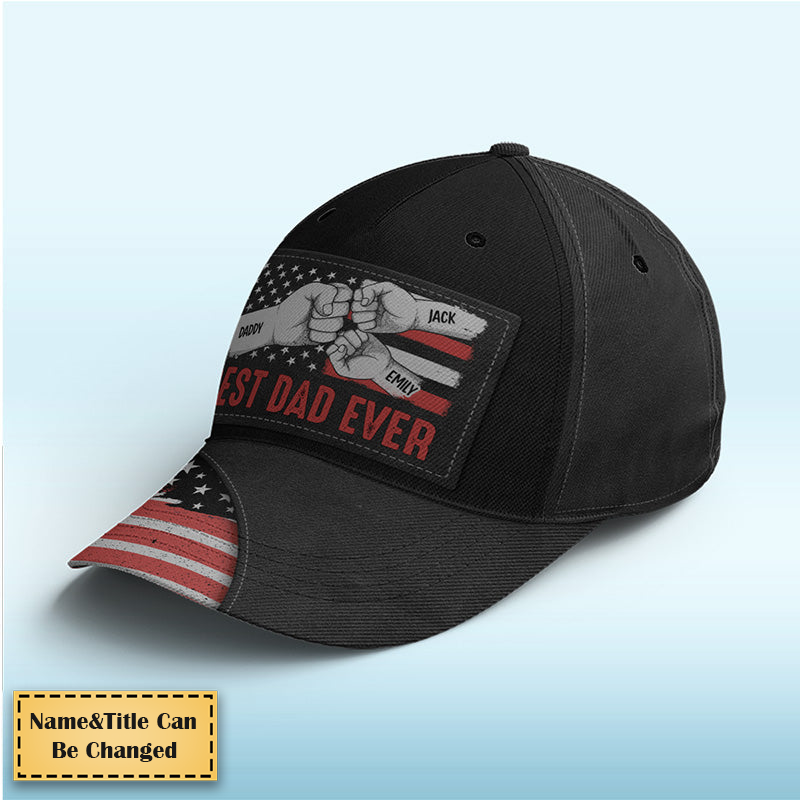 Best Daddy Ever - Personalized Classic Cap - Father's Day, Birthday Gift For Dad, Grandpa