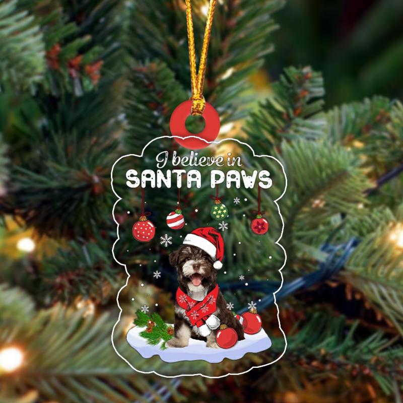 CHOCOLATE Havanese   Christmas Ornament