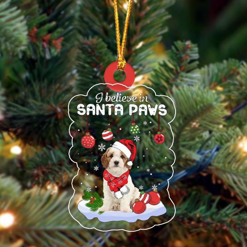 Cavapoo 3  Christmas Ornament