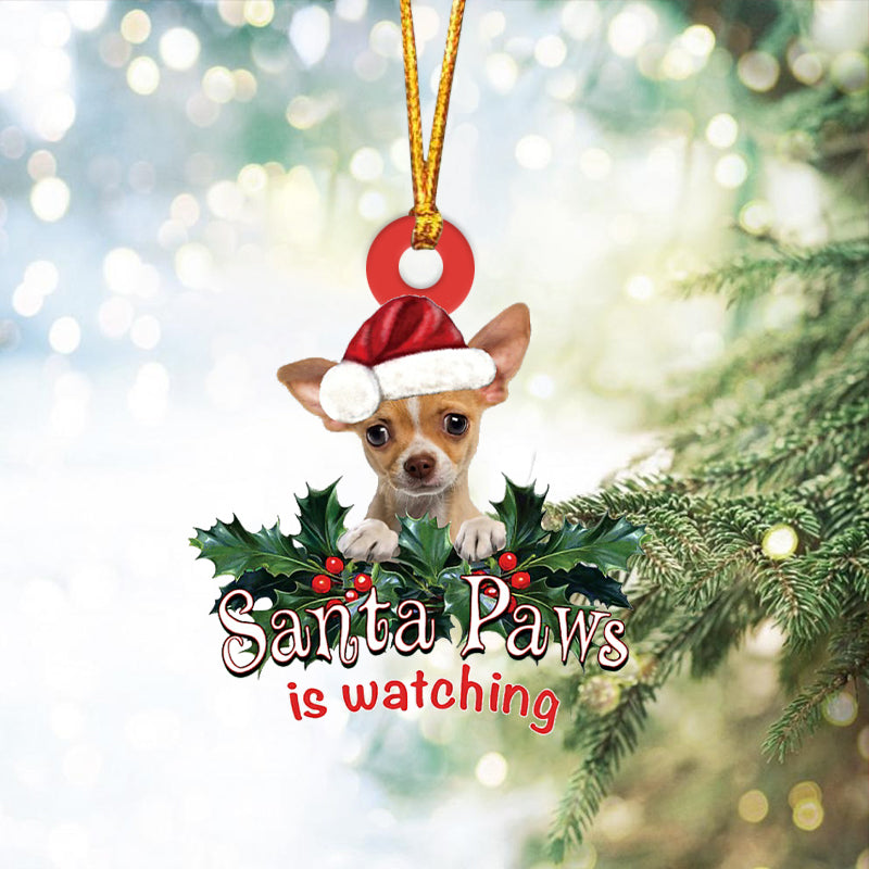 Chihuahua 1 Christmas Car Ornament
