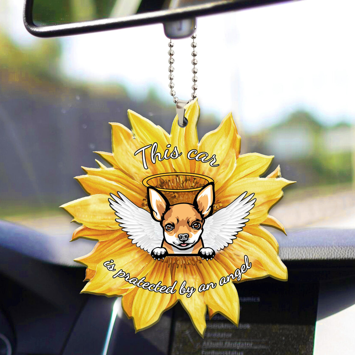 Chihuahua2 Car Ornament