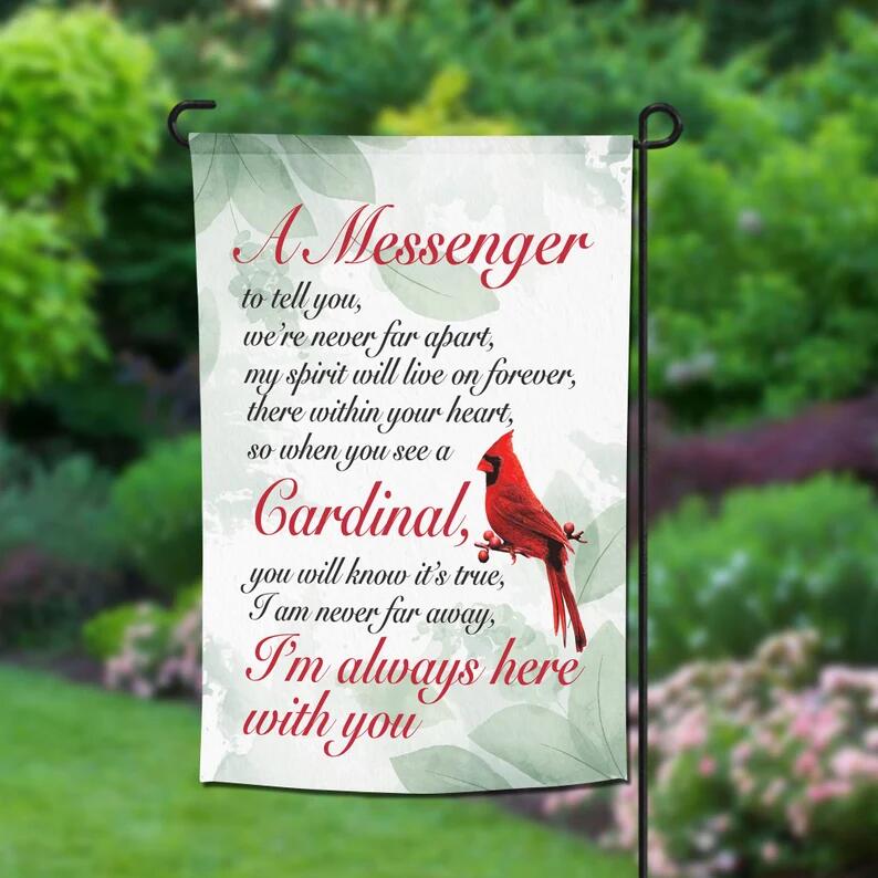 Memorial Cardinals HOUSE & GARDEN FLAG