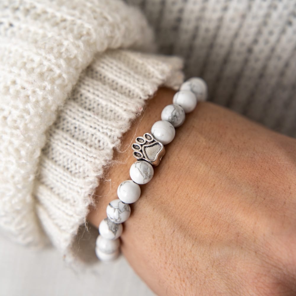 Memorial Dog Paw Bracelet