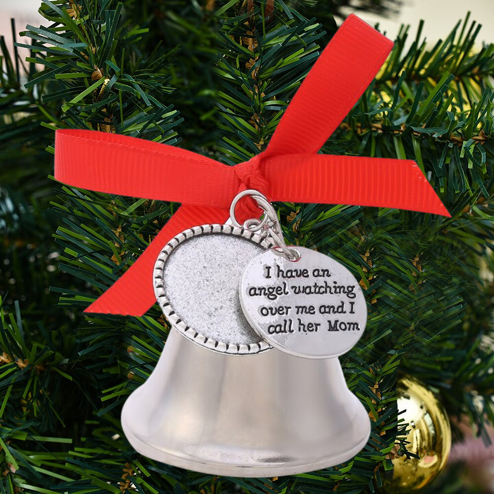 Personalized Christmas Bell Memorial Ornament