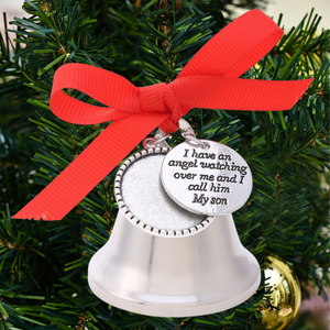 Personalized Christmas Bell Memorial Ornament