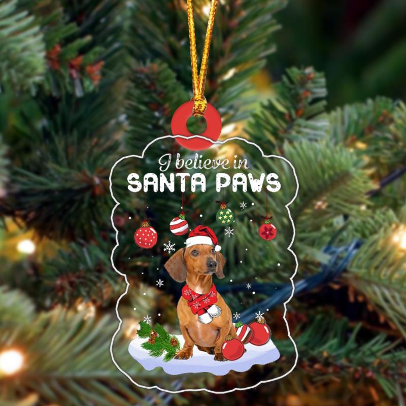 Dachshund-1 Christmas Ornament