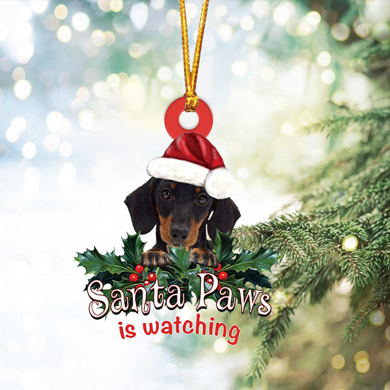 Dachshund 4 Christmas Car Ornament