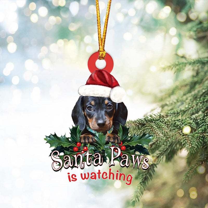 Dachshund Christmas Car Ornament