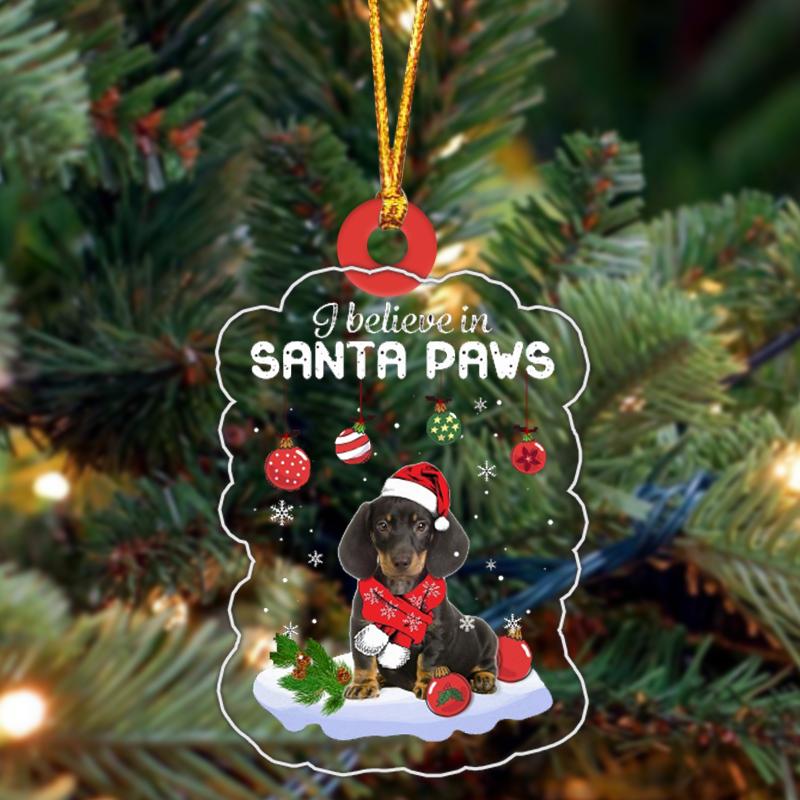 Dachshund Christmas Ornament