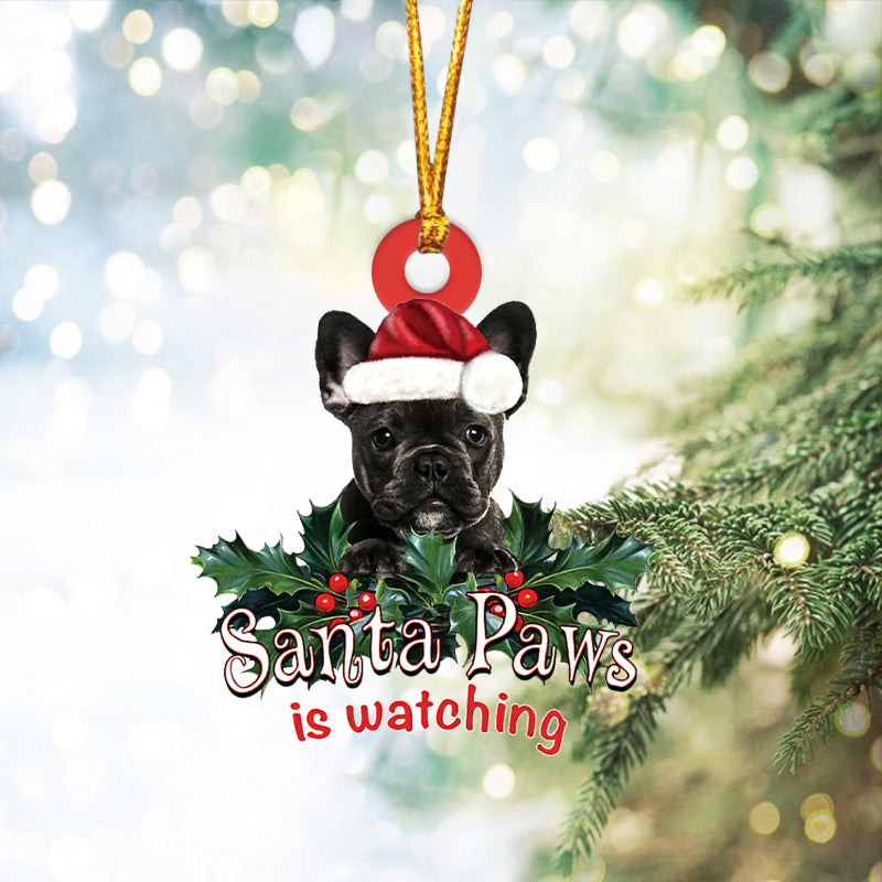 French Bulldog 1 Christmas Car Ornament